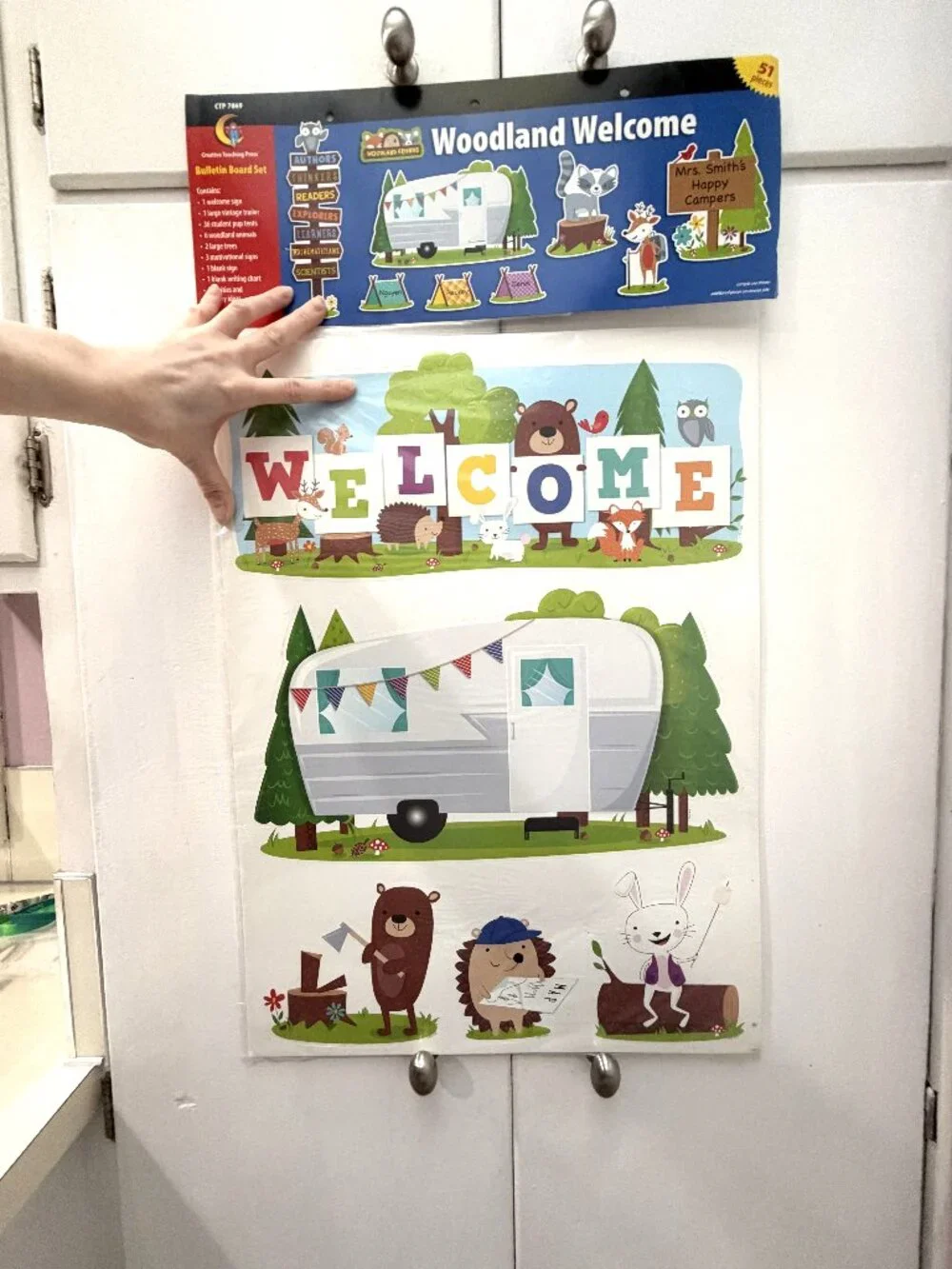 NWT Creative Teaching Press Woodland Friends Classroom Decor Bundle 98pc